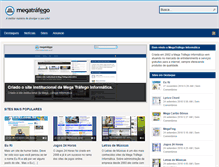 Tablet Screenshot of megatrafego.com.br